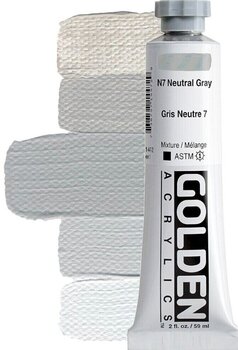 Akrilna boja Golden Artist Colors Heavy Body Akrilna boja N7 Neutral Gray 59 ml 1 kom - 1