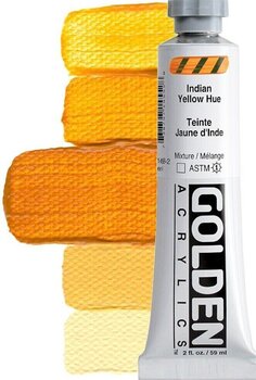 Akrylová barva Golden Artist Colors Heavy Body Akrylová barva India Yellow Hue 59 ml 1 ks - 1