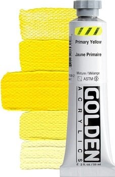 Peinture acrylique Golden Artist Colors Heavy Body Peinture acrylique Primary Yellow 59 ml 1 pc - 1
