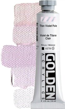 Akrylová barva Golden Artist Colors Heavy Body Akrylová barva Titaan Violet Pale 59 ml 1 ks - 1