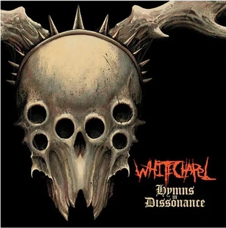 Disc de vinil Whitechapel - Hymns In Dissonance (Eviscerate Vinyl) (Orange/Yellow Marbled Coloured) (LP)