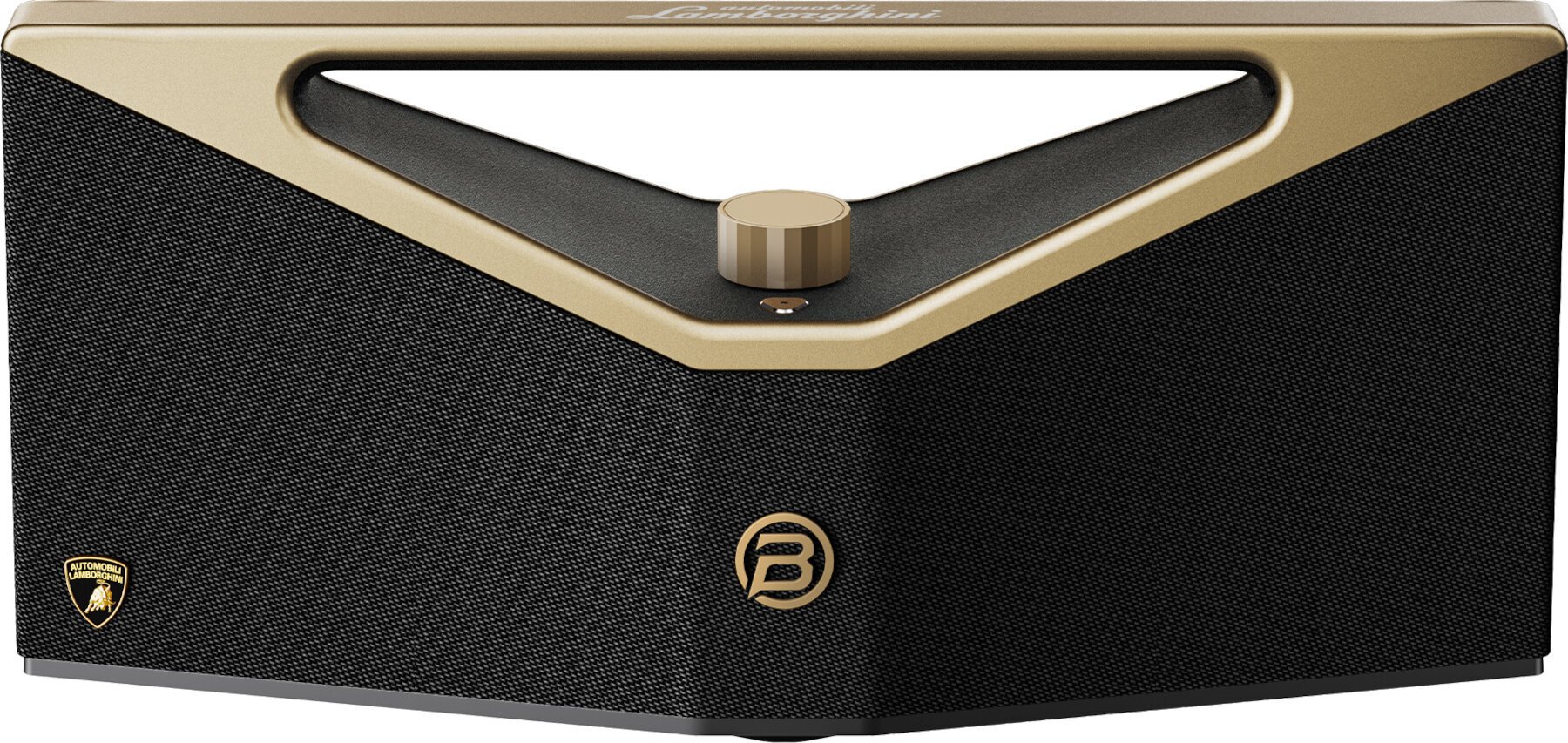 Speaker Portatile BUGANi Brief Pro Lamborghini Black Gold Speaker Portatile