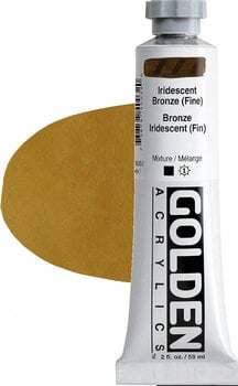 Acrylic Paint Golden Artist Colors Heavy Body Acrylic Paint Iridescent Bronze (Fin) 59 ml 1 pc - 1