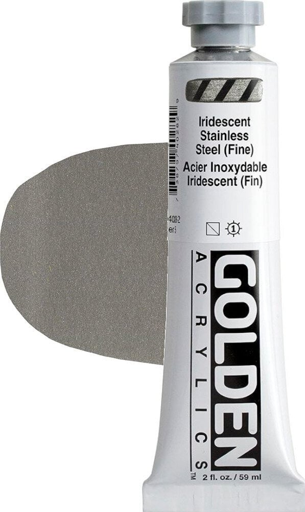 Akrilna boja Golden Artist Colors Heavy Body Akrilna boja Iridescent Stainless Steel (Fin) 59 ml 1 kom