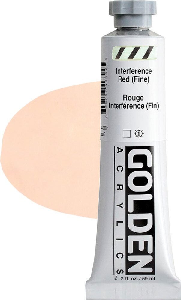Acrylfarbe Golden Artist Colors Heavy Body Acrylfarbe Interference Red (Fin) 59 ml 1 stk