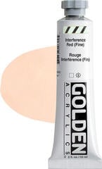 Akrylová barva Golden Artist Colors Heavy Body Akrylová barva Interference Red (Fin) 59 ml 1 ks
