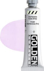 Akrylová barva Golden Artist Colors Heavy Body Akrylová barva Interference Violet (Fin) 59 ml 1 ks