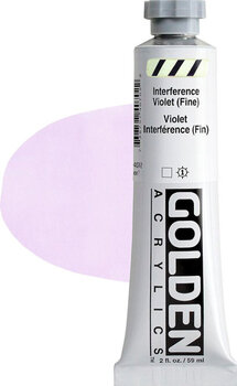 Acrylfarbe Golden Artist Colors Heavy Body Acrylfarbe Interference Violet (Fin) 59 ml 1 stk - 1