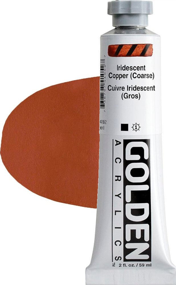 Akrylová barva Golden Artist Colors Heavy Body Akrylová barva Iridescent Copper (Coarse) 59 ml 1 ks