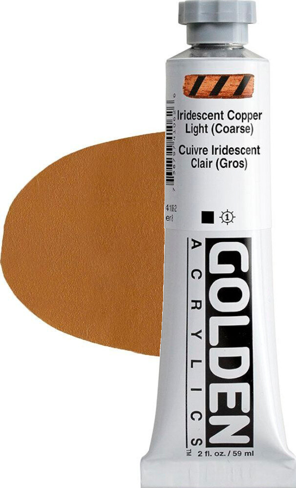 Acrylfarbe Golden Artist Colors Heavy Body Acrylfarbe Iridescent Copper Light (Coarse) 59 ml 1 stk
