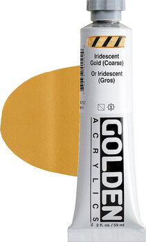 Acrylic Paint Golden Artist Colors Heavy Body Acrylic Paint Iridescent Gold (Coarse) 59 ml 1 pc - 1