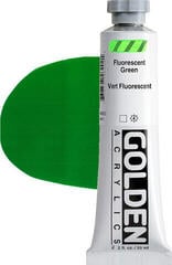 Culoare acrilică Golden Artist Colors Heavy Body Vopsea acrilică Fluorescent Green 59 ml 1 buc.