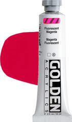 Akrylfärg Golden Artist Colors Heavy Body Akrylfärg Fluorescent Magenta 59 ml 1 st