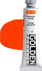 Akrilna boja Golden Artist Colors Heavy Body Akrilna boja Fluorescent Orange 59 ml 1 kom