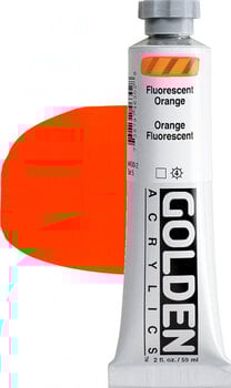 Akrilna boja Golden Artist Colors Heavy Body Akrilna boja Fluorescent Orange 59 ml 1 kom - 1