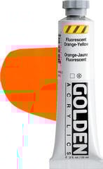 Акрилна боя Golden Artist Colors Heavy Body АКРИЛНА боя Fluorescent Orange Yellow 59 ml 1 бр.