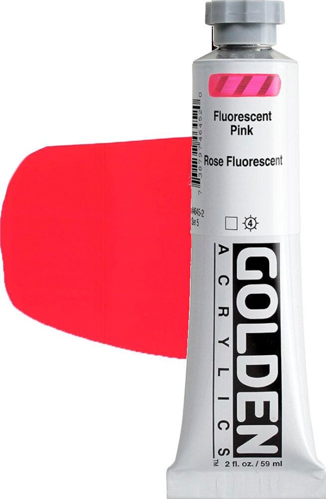 Golden Artist Colors Heavy Body Akrylová farba Fluorescent Pink 59 ml 1 ks