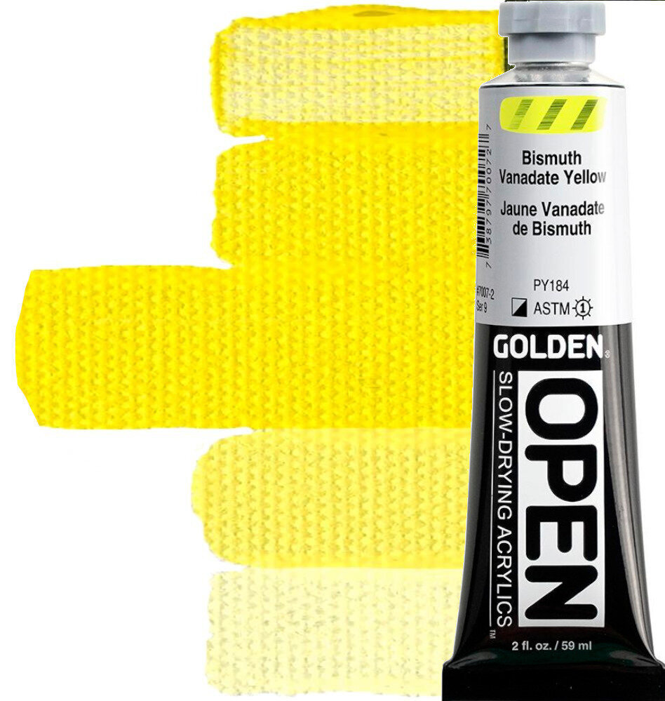 Akrilna boja Golden Artist Colors Open Akrilna boja Bismuth Vanadate Yellow 59 ml 1 kom