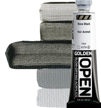 Akrilna boja Golden Artist Colors Open Akrilna boja Bone Black 59 ml 1 kom - 1