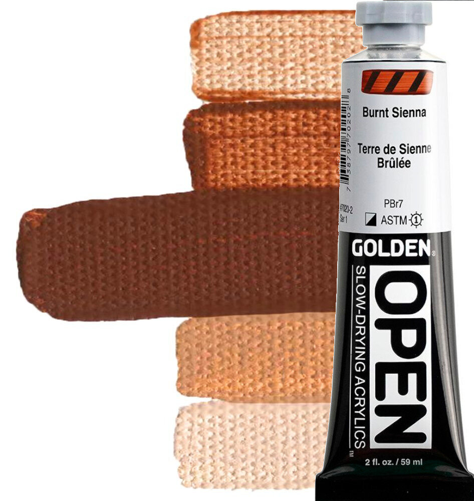 Akrilna boja Golden Artist Colors Open Akrilna boja Burnt Sienna 59 ml 1 kom