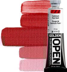 Akrylová barva Golden Artist Colors Open Akrylová barva Cadmium Red Dark 59 ml 1 ks