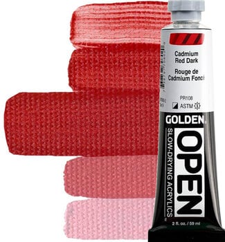 Akrilna boja Golden Artist Colors Open Akrilna boja Cadmium Red Dark 59 ml 1 kom - 1