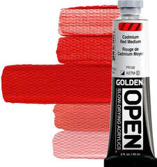 Акрилова фарба Golden Artist Colors Open Акрилова фарба Cadmium Red Medium 59 ml 1 шт.