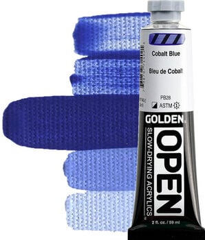 Culoare acrilică Golden Artist Colors Open Vopsea acrilică Albastru cobalt 59 ml 1 buc. - 1