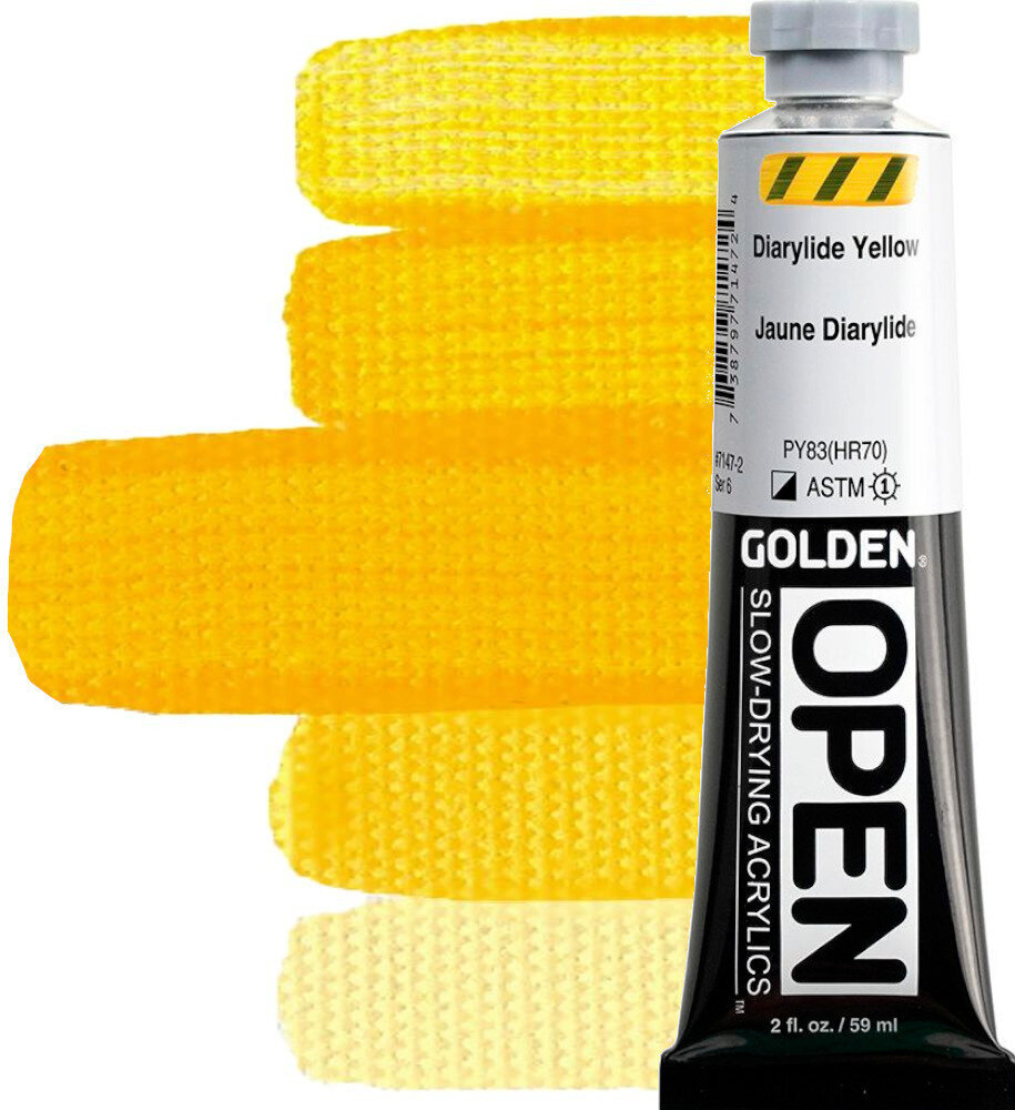 Acrylfarbe Golden Artist Colors Open Acrylfarbe Diarylide Yellow 59 ml 1 stk