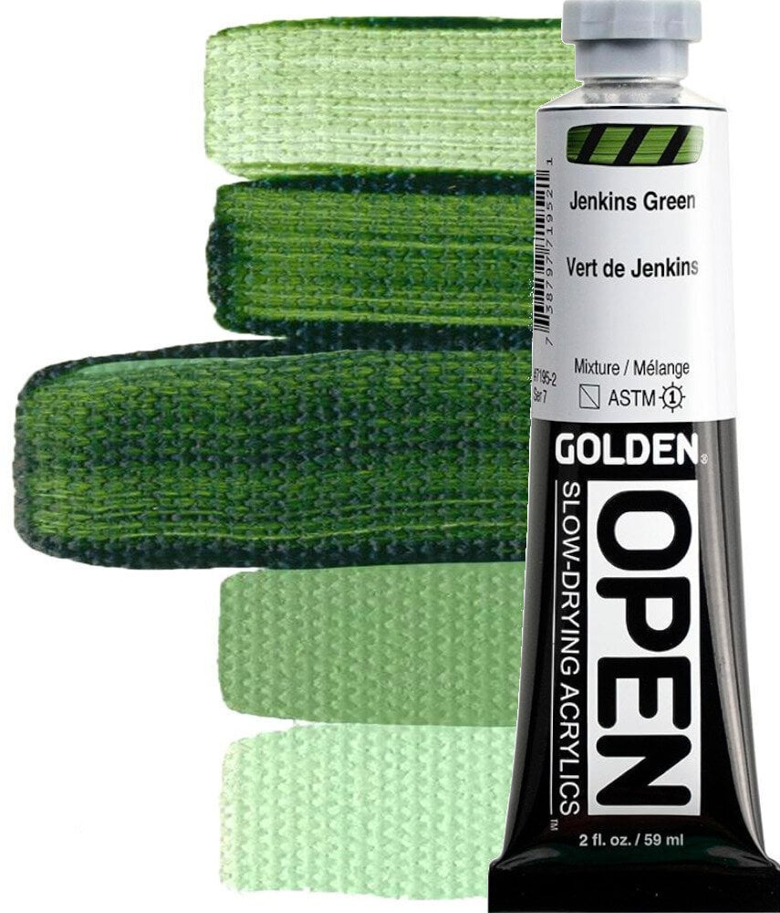 Akrilna boja Golden Artist Colors Open Akrilna boja Jenkins Green 59 ml 1 kom