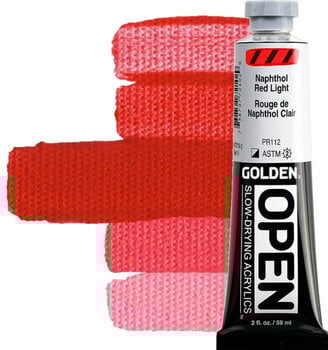 Akrilna boja Golden Artist Colors Open Akrilna boja Naphthol Red Light 59 ml 1 kom - 1