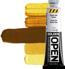 Peinture acrylique Golden Artist Colors Open Peinture acrylique Nickel Azo Yellow 59 ml 1 pc