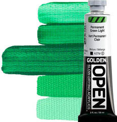 Acrylfarbe Golden Artist Colors Open Acrylfarbe Permanent Green Light 59 ml 1 stk