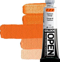 Akrila krāsa Golden Artist Colors Open Acryl Paint Cadmium Orange 59ml