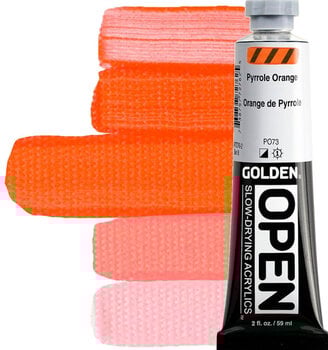 Peinture acrylique Golden Artist Colors Open Peinture acrylique Pyrrole Orange 59 ml 1 pc - 1
