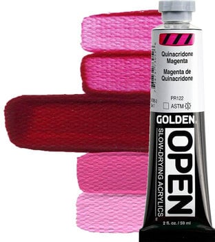 Akrilna boja Golden Artist Colors Open Akrilna boja Quinacridone Magenta 59 ml 1 kom - 1