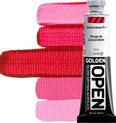 Acrylfarbe Golden Artist Colors Open Acrylfarbe Quinacridone Red 59 ml 1 stk