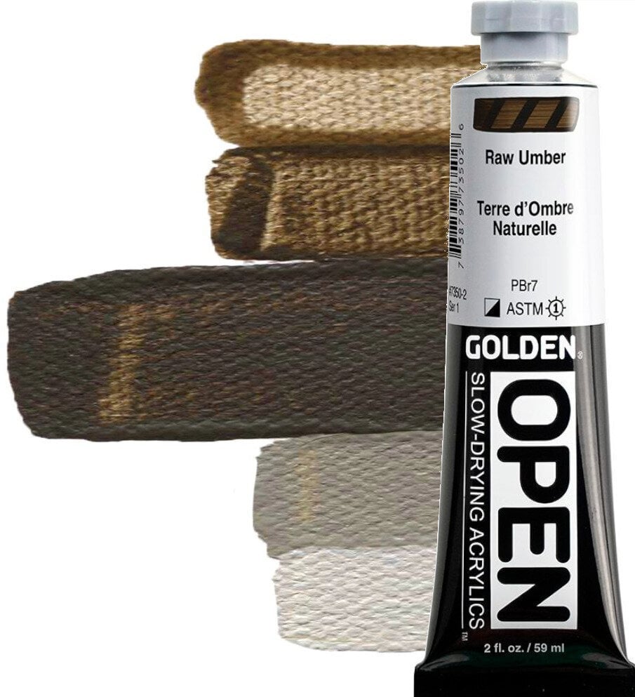 Akrilna boja Golden Artist Colors Open Акрилне боје Raw Umber 59 ml 1 kom