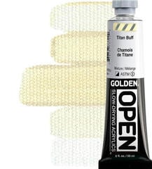 Acrylverf Golden Artist Colors Open Acrylverf Titaanbuff 59 ml 1 stuk