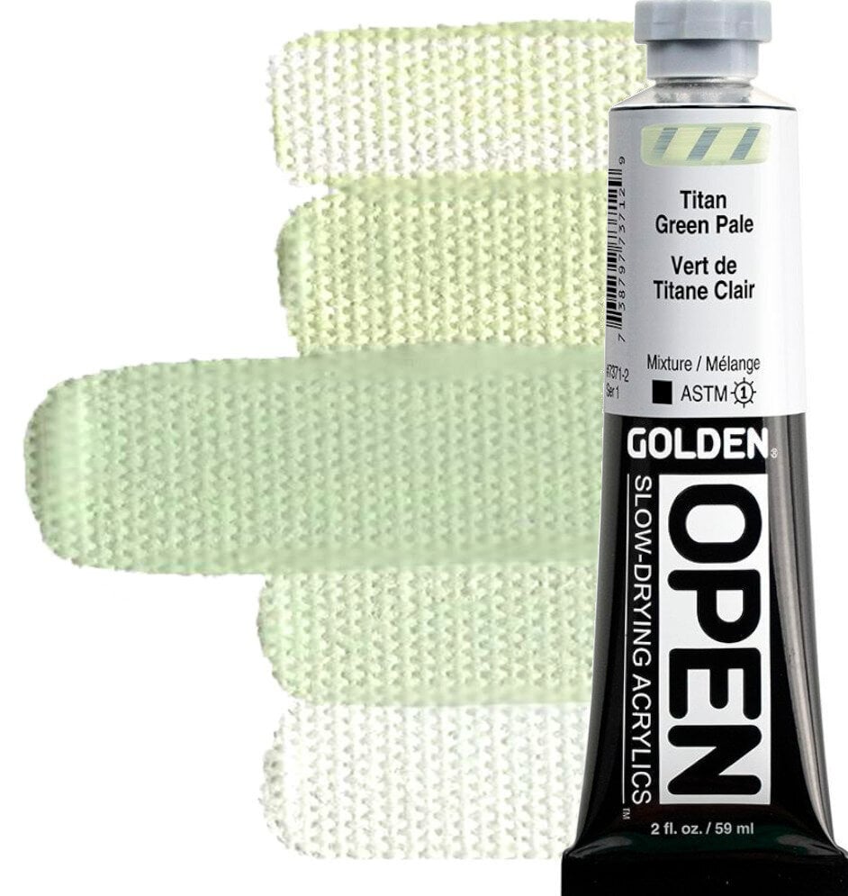 Akrilna boja Golden Artist Colors Open Akrilna boja Titaan Green Pale 59 ml 1 kom