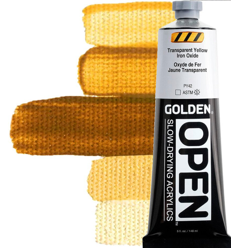 Akrilna boja Golden Artist Colors Open Akrilna boja Transparent Yellow Iron Oxide 59 ml 1 kom