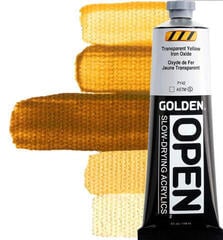 Culoare acrilică Golden Artist Colors Open Vopsea acrilică Transparent Yellow Iron Oxide 59 ml 1 buc.