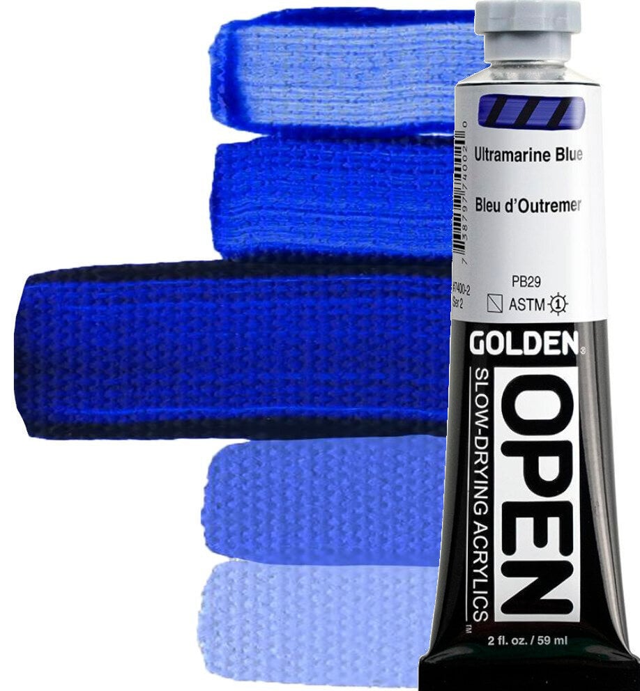 Akrilna boja Golden Artist Colors Open Akrilna boja Ultramarine Blue 59 ml 1 kom