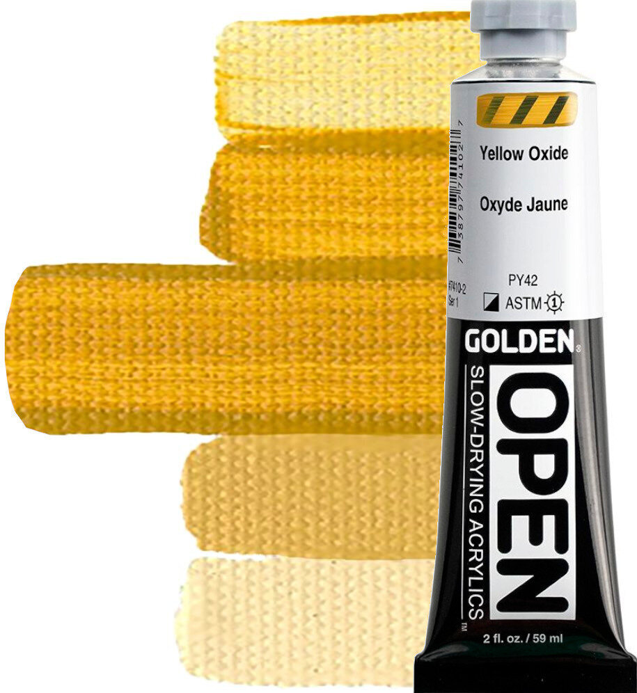 Akrilna boja Golden Artist Colors Open Akrilna boja Yellow Oxide 59 ml 1 kom