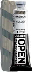 Acrylic Paint Golden Artist Colors Open Acrylic Paint N5 Neutral Gray 59 ml 1 pc