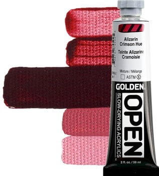 Akrila krāsa Golden Artist Colors Open Acryl Paint Alizarin Crimson Hue 59ml - 1