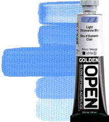 Acrylverf Golden Artist Colors Open Acrylverf Light Ultramarine Blue 59 ml 1 stuk