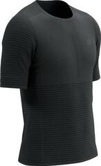 Koszulka do biegania z krótkim rękawem Compressport Pro Racing SS Tshirt Black