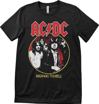 Camiseta de manga corta AC/DC Highway To Hell 1979 Tour Black S Camiseta de manga corta - 1
