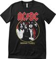 AC/DC Highway To Hell 1979 Tour Black XL T-särk